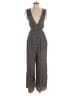 Bila 77 100% Rayon Tweed Gray Black Jumpsuit Size S - photo 1
