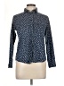Uniqlo Polka Dots Blue Long Sleeve Blouse Size L - photo 1