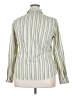 Foxcroft Stripes Ivory Long Sleeve Blouse Size 18 - photo 2