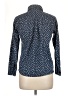 Uniqlo Polka Dots Blue Long Sleeve Blouse Size L - photo 2