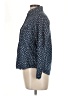 Uniqlo Polka Dots Blue Long Sleeve Blouse Size L - photo 5