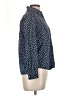 Uniqlo Polka Dots Blue Long Sleeve Blouse Size L - photo 4