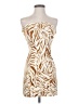 Lulus Animal Print Ivory Cocktail Dress Size S - photo 1