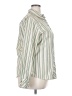 Foxcroft Stripes Ivory Long Sleeve Blouse Size 18 - photo 4