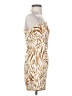 Lulus Animal Print Ivory Cocktail Dress Size S - photo 4