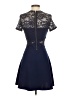 Express Blue Cocktail Dress Size XS - photo 2