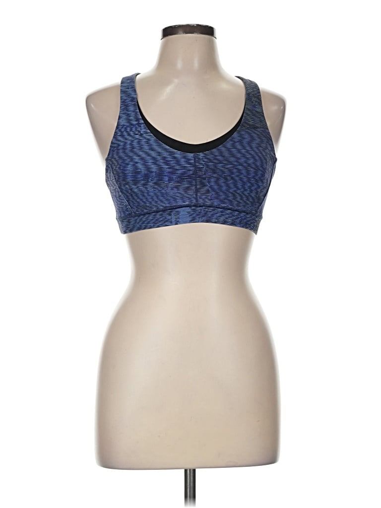 Pre-owned Lululemon Athletica Sports Bra In Blue