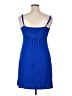 Max Studio Solid Blue Casual Dress Size XL - photo 2
