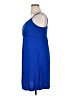 Max Studio Solid Blue Casual Dress Size XL - photo 5