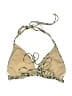Unbranded Animal Print Tan Swimsuit Top Size S (estimated) - photo 2