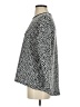 Forever 21 Polka Dots Silver Black Long Sleeve Blouse Size S - photo 5
