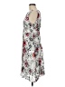 Tahari 100% Polyester Floral Multi Color Gray Cocktail Dress Size 8 - photo 5