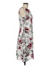 Tahari 100% Polyester Floral Multi Color Gray Cocktail Dress Size 8 - photo 4