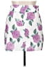 Unbranded 100% Polyester Floral White Casual Skirt Size XL - photo 2