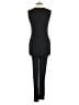 MATTE Collection Solid Black Jumpsuit Size L - photo 2