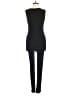 MATTE Collection Solid Black Jumpsuit Size L - photo 1