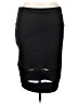 Bisou Bisou Solid Black Casual Skirt Size XL - photo 1