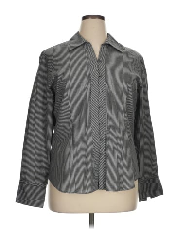 Van Heusen Long Sleeve Button-Down Shirt (view 1)