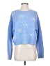 Lulus Stars Blue Pullover Sweater Size XS - photo 1
