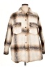 J by Joie Plaid Ivory Coat Size 1X - photo 1