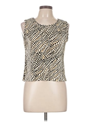 Plisse Sleeveless Blouse (view 1)