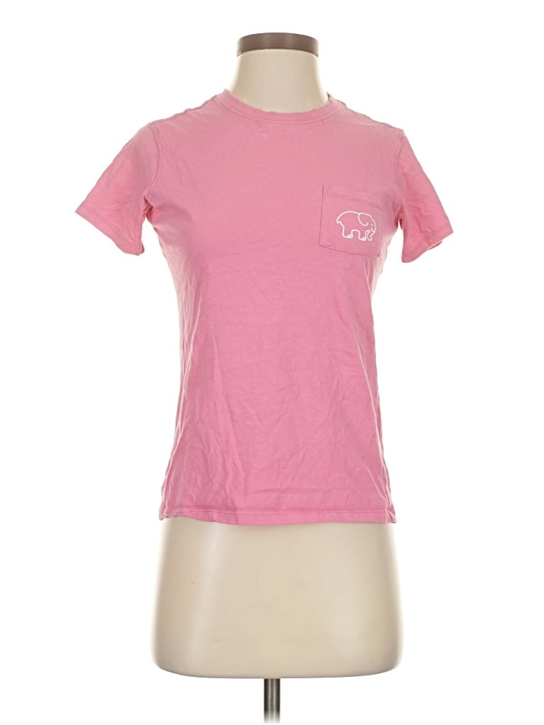 Pre-owned Ivory Ella Short Sleeve T-shirt In Pink