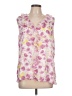 Vince Camuto 100% Polyester Pink Sleeveless Blouse Size L - photo 1