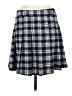 Sugarlips 100% Polyester Plaid Blue Casual Skirt Size M - photo 2