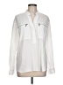 MICHAEL Michael Kors 100% Polyester Ivory Long Sleeve Blouse Size 10 - photo 1