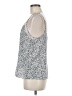Nine West 100% Polyester Silver Sleeveless Top Size M - photo 5