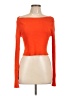 ALLSAINTS Orange Long Sleeve Top Size L - photo 1