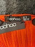 Boohoo 100% Polyester Orange Cocktail Dress Size 2 - photo 6