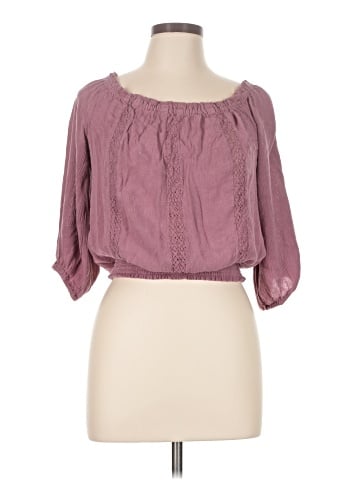 Aeropostale 3/4 Sleeve Blouse (view 1)