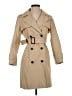 J.Crew 100% Cotton Tan Trenchcoat Size 4 (petite) - photo 1
