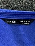 Shein Blue Short Sleeve Top Size 4 - photo 7