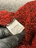Unbranded 100% Acrylic Tweed Red Pullover Sweater Size L - photo 8