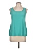 Sympli the Best Teal Tank Top Size 10 - photo 1