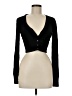 Express Black Long Sleeve Top Size M - photo 1
