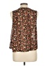 Express Brown Sleeveless Blouse Size L - photo 2