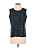 Travelsmith 100% Polyester Black Sleeveless Top Size S - photo 1