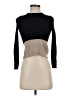 Talbots 100% Merino Wool Color Block Black Wool Pullover Sweater Size S - photo 1