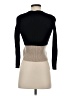 Talbots 100% Merino Wool Color Block Black Wool Pullover Sweater Size S - photo 2