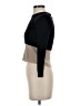 Talbots 100% Merino Wool Color Block Black Wool Pullover Sweater Size S - photo 5