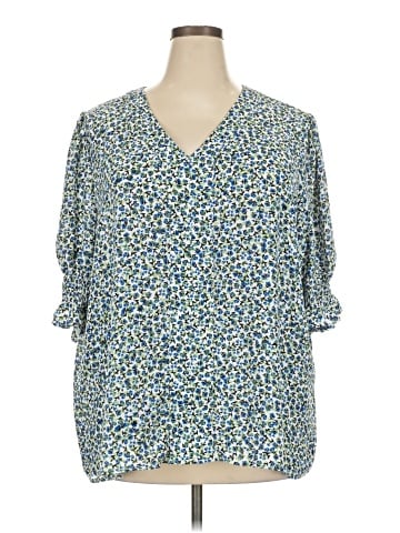 Jones New York 3/4 Sleeve Blouse (view 1)