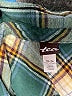 Tea 100% Cotton Plaid Green Long Sleeve Button-Down Shirt Size 18-24 mo - photo 3
