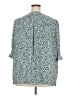Jones New York 100% Polyester Blue 3/4 Sleeve Blouse Size 3X - photo 2