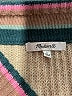 Madewell Chevron-herringbone Tan Wool Pullover Sweater Size S - photo 7