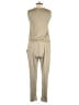 Unbranded Solid Tan Jumpsuit Size L - photo 2