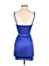 Windsor 100% Polyester Solid Blue Cocktail Dress Size S - photo 2
