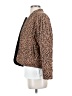 Something Navy 100% Viscose Animal Print Brown Blazer Size XS - photo 5